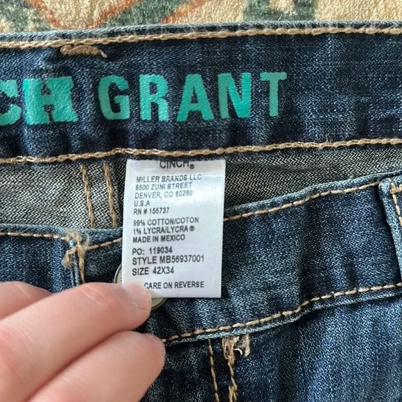 Men’s Cinch Grant Jeans